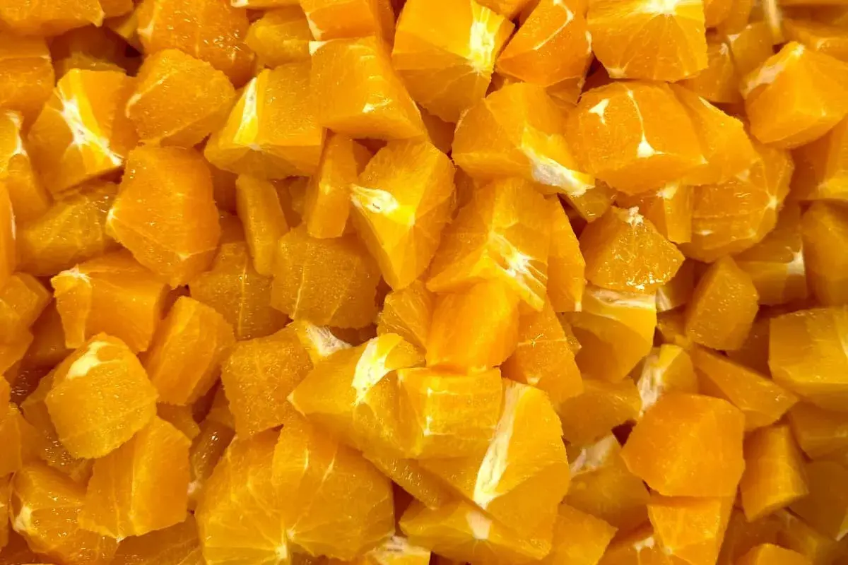 Naranja troceada